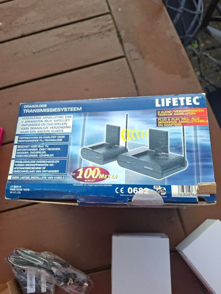 Lifetec draadloos transmissiesysteem, Ophalen of Verzenden