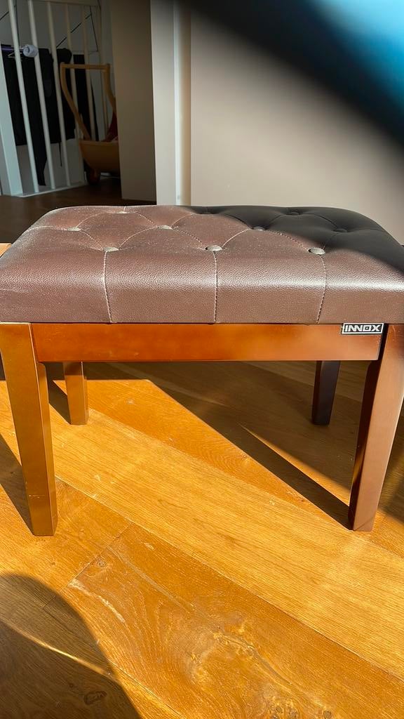 Piano bank Innox donkerbruin, Muziek en Instrumenten, Ophalen, Zo goed als nieuw, Bruin