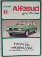 Gezocht: Alfasud Giardinetta leaflet (Italiaans), Boeken, Auto's | Folders en Tijdschriften, Ophalen of Verzenden, Gelezen, Alfa Romeo