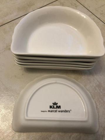 KLM Business class Marcel Wanders Half Moon Plates 3 stuks beschikbaar voor biedingen