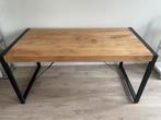 Mangohouten tafel / mango wood table (2 years old), Huis en Inrichting, Ophalen, 50 tot 100 cm, Zo goed als nieuw, 150 tot 200 cm