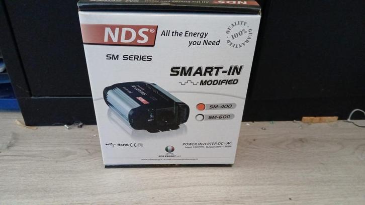 NDS SMART-IN MODIFIED 12V Omvormer 400W, Caravans en Kamperen, Camper-accessoires, Nieuw, Ophalen of Verzenden