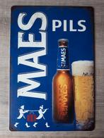 Maes Bier 20x30 cm Reclamebord, Verzamelen, Ophalen of Verzenden, Nieuw, Reclamebord, Plaat of Schild, Overige merken