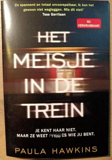 voorpublicatie Paula Hawkins Het Meisje In De Trein NR0268 beschikbaar voor biedingen