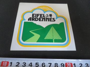 sticker eifel ardennes belgië * beschikbaar voor biedingen