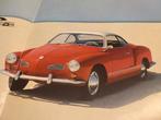 1966 Nederlands Volkswagen Karmann Ghia Typ 14 Typ 34 folder, Boeken, Auto's | Folders en Tijdschriften, Ophalen of Verzenden
