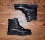 YELLOW CAB - leren Soil boots gunmetal - maat 36, Overige kleuren, Lage of Enkellaarzen, Nieuw, Ophalen of Verzenden