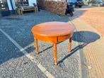 Antiek rond tafeltje, handgemaakt door opa, Ophalen of Verzenden