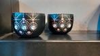 Sfeerlichtjes zwart handgeschilderd nieuw, Huis en Inrichting, Zwart, Nieuw, Ophalen of Verzenden, Metaal