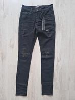 Amiri MX1 Jeans Zwart - Maat 30, W32 (confectie 46) of kleiner, Ophalen of Verzenden, Zo goed als nieuw, Zwart