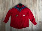 De rode scouting blouse bevers maat 134, met scouting sjaal, Verzamelen, Scouting, Ophalen of Verzenden, Zo goed als nieuw, Kleding