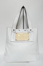 DOLCE & GABBANA Wit groot logo leer bag tas, Sieraden, Tassen en Uiterlijk, Tassen | Damestassen, Ophalen of Verzenden, Zo goed als nieuw