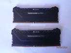 16Gb Corsair Vengeance PRO RGB (2x8), Computers en Software, RAM geheugen, DDR4, Ophalen of Verzenden, Zo goed als nieuw, Desktop