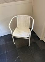 te koop een wit badkamer stoel, Huis en Inrichting, Stoelen, Ophalen, Wit, Eén, Gebruikt
