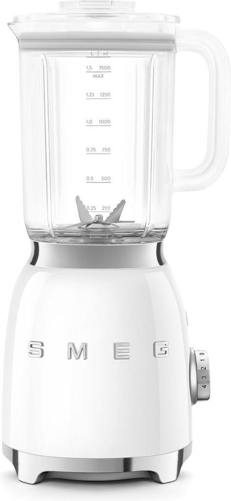 Smeg BLF03WHEU Blender - Wit - Licht gebruikt in beschadigde, Witgoed en Apparatuur, Blenders, Zo goed als nieuw, Blender, Verzenden