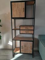 Stoere Mango Houten Kast, Huis en Inrichting, Kasten | Boekenkasten, Ophalen of Verzenden, Zo goed als nieuw, 25 tot 50 cm