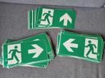 partij Pictogramstickers / vluchtroute / noodverlichting, Ophalen of Verzenden, Nieuw, Overige typen