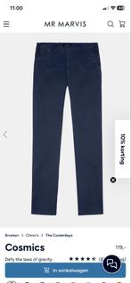 Mister Marvis Chino Broek - W30L32 - Zo goed als nieuw, Blauw, Overige maten, Ophalen of Verzenden, Mr Marvis