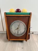 Biljartklok inclusief sleutel en 3 ballen, Sport en Fitness, Biljarten en Poolen, Verzenden, Zo goed als nieuw, Biljarttafel