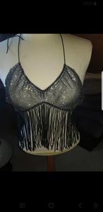 Partytop met Strass B/C cup Clubwear €12,50, Kleding | Dames, Clubwear, Ophalen of Verzenden, Zwart, BH