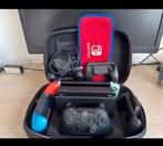 Nintendo Switch compleet, Spelcomputers en Games, Ophalen, Gebruikt, Met 3 controllers of meer, Switch Original