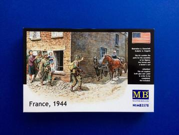 MasterBox	3578	US SOLDIERS AND CIVILIANS France '44	1/35 beschikbaar voor biedingen