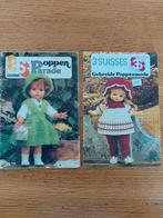 2x 3 Suisse poppenmode, Ophalen, Gebruikt, Breien of Haken, Patroon of Boek