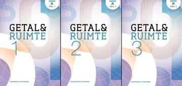 Getal & Ruimte Wiskunde A HAVO Deel 1, 2, 3 + Uitwerkingen beschikbaar voor biedingen
