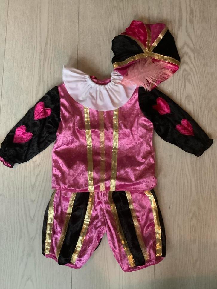Pietenpak kind maat 92/98, Kinderen en Baby's, Carnavalskleding en Verkleedspullen, Nieuw, Meisje, 104 of kleiner, Ophalen of Verzenden