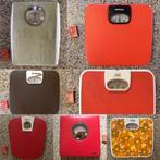 8 weegschalen vintage Hema Seca Soehnle Tomado div. kleuren, Witgoed en Apparatuur, Weegschalen, Gebruikt, Analoog, 100 kg of meer