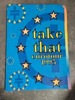 Take That Eurotour 1995 boek met handtekeningen!, Boeken, Film, Tv en Media, Ophalen of Verzenden