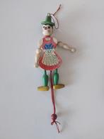 Vintage Wooden Pull String Puppet Clown 1960s, Ophalen of Verzenden, Gebruikt