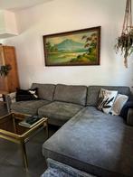 Microledere hoekbank, Huis en Inrichting, Ophalen, Zo goed als nieuw