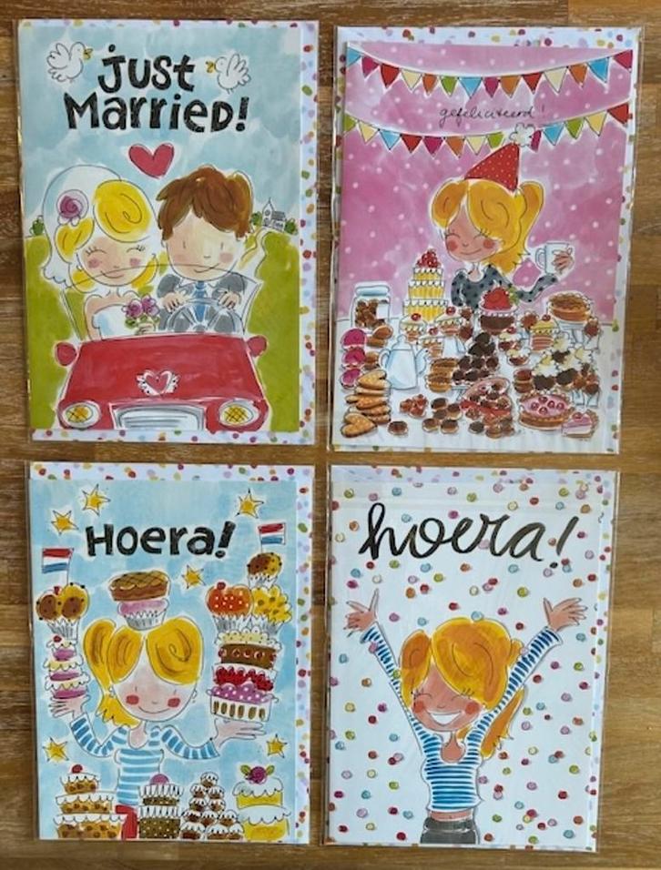 Blond Amsterdam grote wenskaarten, Diversen, Wenskaarten, Nieuw, Ophalen of Verzenden