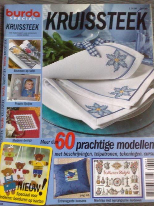 Burda special kruissteek ,nr. 608, Hobby en Vrije tijd, Borduren en Borduurmachines, Nieuw, Patroon, Verzenden