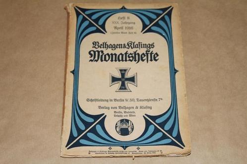 Velhagen & Klasings Monatshefte - April 1916, Antiek en Kunst, Antiek | Boeken en Bijbels, Ophalen of Verzenden