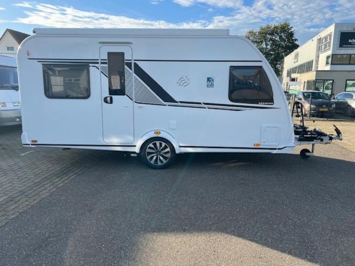 knaus sudwind 450 FU, super compleet, 1ste eigenaar, Caravans en Kamperen, Caravans, Bedrijf, tot en met 4, 1000 - 1250 kg, Rondzit