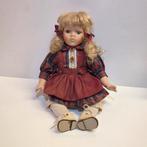 Vintage Porseleinen Pop Meisje Duitsland MCM, Verzamelen, Poppen, Ophalen of Verzenden