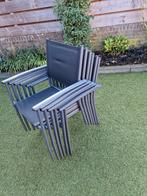 Tuinstoelen - Stapelbaar Aluminium, Ophalen, Aluminium, Stapelbaar