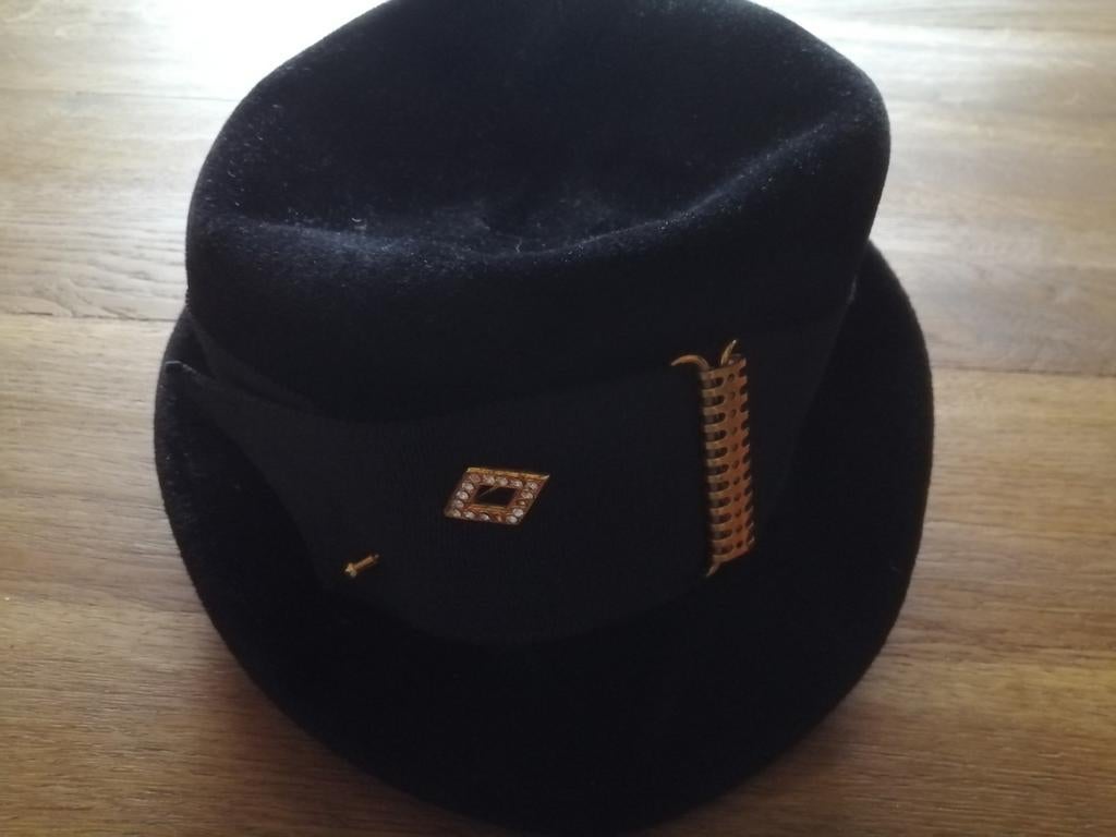 Dames Hoedje - Boerenbruiloft Carnaval, Ophalen, Hoed, One size fits all, Zo goed als nieuw