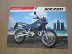 Honda NX250 brochure folder 1990 ?, Ophalen of Verzenden, Honda