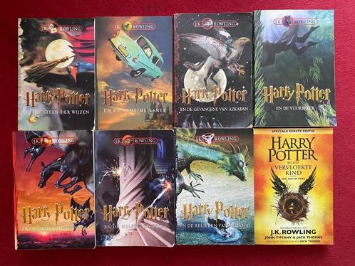 J.K. Rowling Harry Potter de complete serie in zeer goede st, Boeken, Fantasy, Gelezen, Ophalen of Verzenden