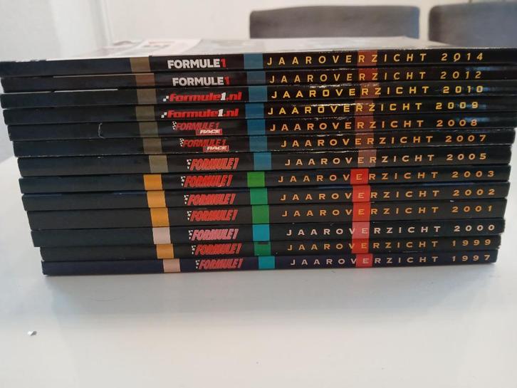 formule 1 jaaroverzicht, Boeken, Auto's | Boeken, Zo goed als nieuw, Algemeen, Ophalen of Verzenden