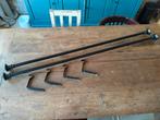2x Ikea gordijnroede zwart 120cm, Ophalen, Gebruikt, Zwart, 100 tot 150 cm