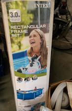 Groot zwembad 3 m met filter en pomp van Intex, Ophalen, Gebruikt, Minder dan 80 cm, Minder dan 200 cm