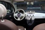 Fiat 500 C 0.9 TwinAir Turbo Cult | Cabrio | Automaat | Airc, Auto's, Gebruikt, Cabriolet, Wit, Leder