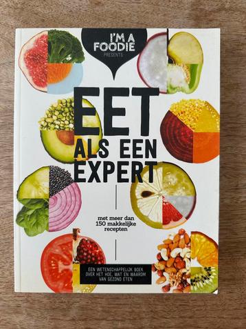Kookboek ´´Eet als een expert’´ beschikbaar voor biedingen