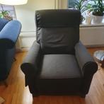 Ikea Muren Relax Fauteuil donker grijs-Lift aanwezig, Huis en Inrichting, Fauteuils, Ophalen, Gebruikt, 75 tot 100 cm, Chic- landelijk