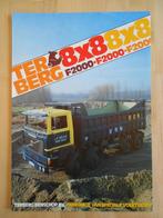Terberg F2000 Brochure ca 1982, Ophalen, Zo goed als nieuw, Overige merken, Terberg