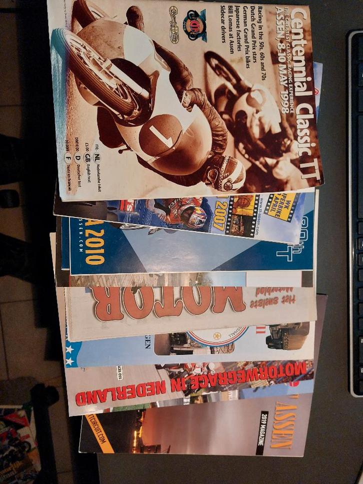 Programmas motorraces e.d., Boeken, Tijdschriften en Kranten, Gelezen, Sport en Vrije tijd, Ophalen of Verzenden